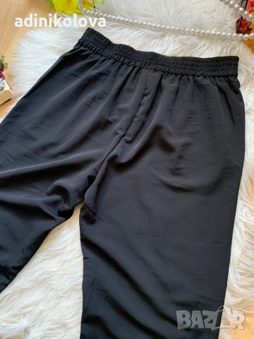 Черен спортно елегантен панталон, снимка 3 - Панталони - 38234733