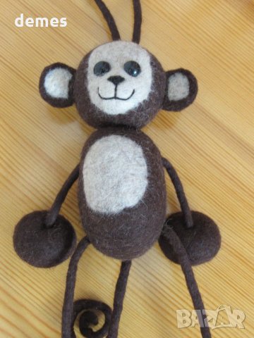 Извънземно-екологично чиста играчка от филц, Монголия, снимка 6 - Други - 27225252