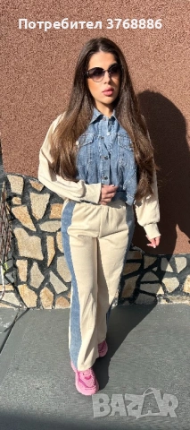 Комплект от две части Деним, снимка 2 - Комплекти - 53084337