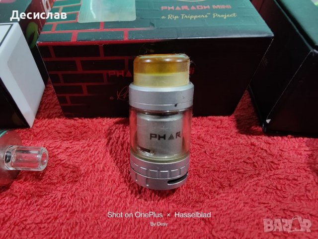 Вейпинг техника изпарители картомайзер Aromamizer Lite RTA DL MTL Pharaon Mini Serpent Wotofo Zeus X, снимка 9 - Електронни цигари - 36728327