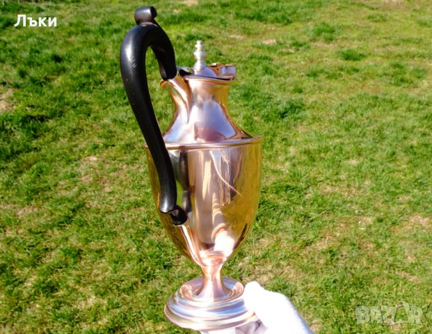 Медна кана за ракия,чай,кафе,медна вода,с капак. , снимка 13 - Антикварни и старинни предмети - 32380871