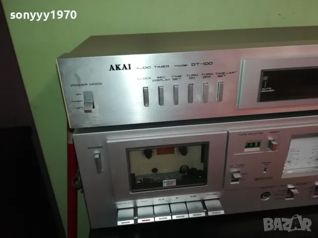 ®AKAI TIMER+DECK MADE IN JAPAN-ВНОС SWISS 1911241146LNWC, снимка 4 - Декове - 48023640