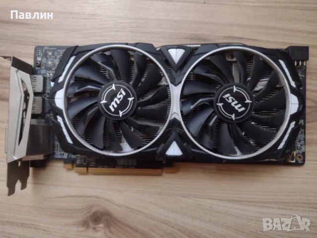 Видео карта MSI Radeon RX480 4GB, снимка 1 - Видеокарти - 49196517