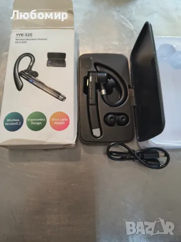 Безжична бизнес слушалка YYK-520, многофункционална безжична Bluetooth слушалка

, снимка 3 - Слушалки, hands-free - 49882259