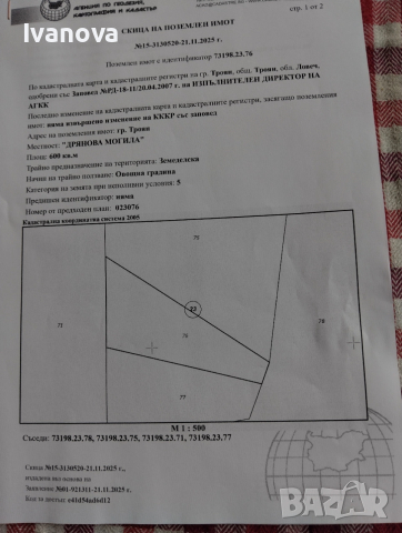 Имот в град Троян 