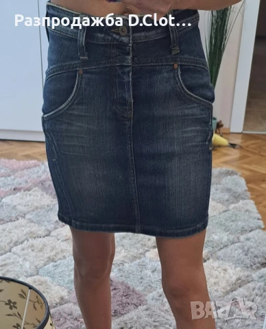 две дънкови поли XS-S 