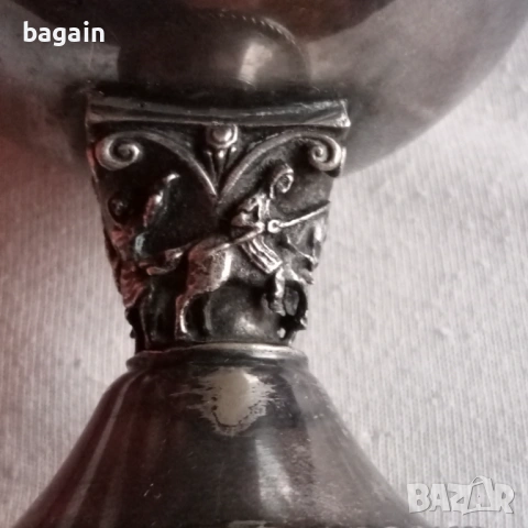 Уникален рицарски бокал., снимка 2 - Антикварни и старинни предмети - 53213135