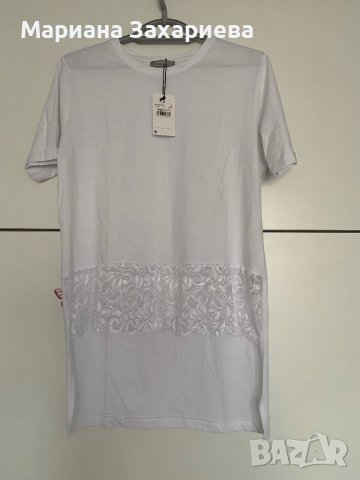Дамска памучна туника, размер S-36, нова с етикет