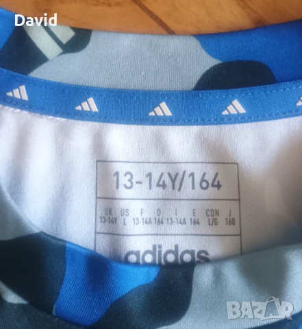 Оригинална фланелка Adidas Train Essentials Seasonal, снимка 3 - Детски тениски и потници - 51119921