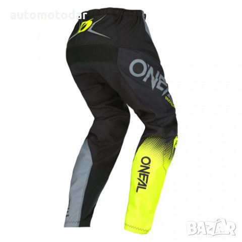 МОТОКРОС БРИЧ O’NEAL ELEMENT RACEWEAR V.22 BLACK/GRAY/NEON YELLOW, снимка 2 - Аксесоари и консумативи - 35462967