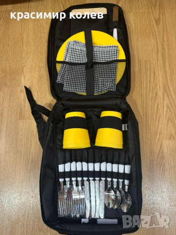 нов комплект за пикник "MARANELLO", снимка 7 - Прибори за хранене, готвене и сервиране - 52343384