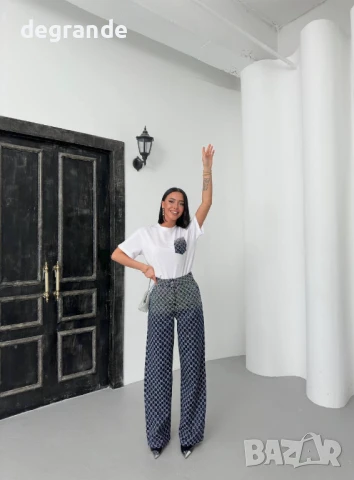 Уникален GUCCI комплект от две части, снимка 5 - Комплекти - 50510291