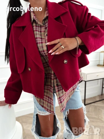 Дамско елегантно преходно яке, 9цвята , снимка 2 - Якета - 53121877