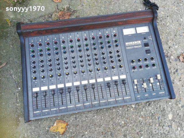 MONARCH MMX-1200 PRO MIXING CONSOLE-FRANCE 2011211955, снимка 6 - Ресийвъри, усилватели, смесителни пултове - 34872962