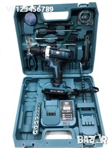 Акумулаторен ударен винтоверт-бормашина VERMARK STARKE, снимка 3 - Винтоверти - 50800143