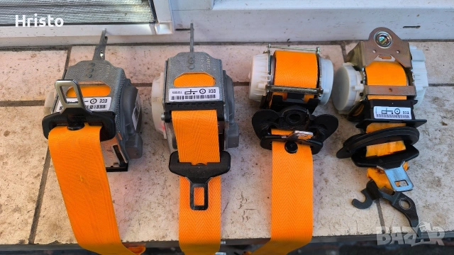 комплект оранжеви колани за BMW e90 