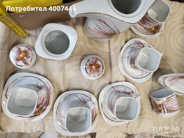Сервиз за кафе, снимка 4 - Чаши - 44700701