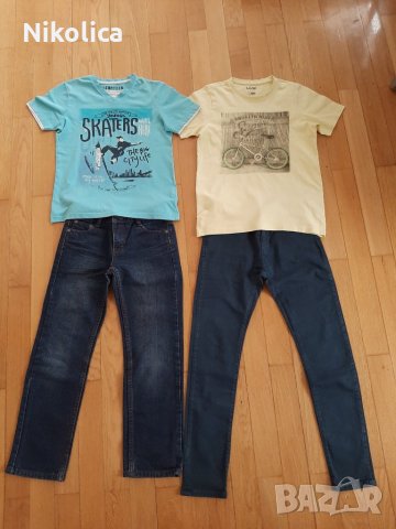 НОВИ дънки Dkny и блузки Dkny,LCW за 10 г.момче, снимка 5 - Детски комплекти - 28152098