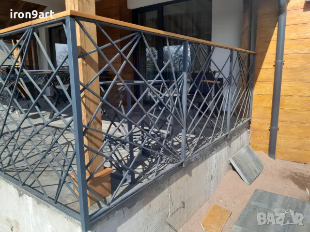 Парапети за стълбища и тераси от ковано желязо, снимка 2 - Други стоки за дома - 49708920