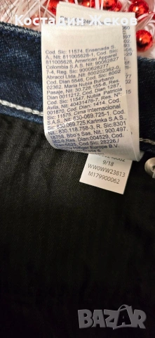 . Нови. Дамски оригинални дънки. TOMMY HILFIGER. RW STRAIGHT FIT ROME. , снимка 9 - Дънки - 53242450