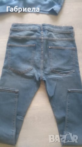 Нови дънки със суитшърт , снимка 2 - Детски панталони и дънки - 26383705