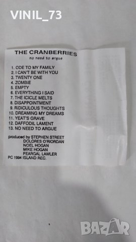 The Cranberries – No Need To Argue, снимка 3 - Аудио касети - 38132293