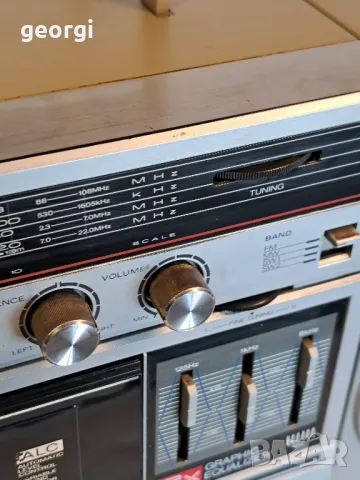 японски радиокасетон National RX C37F, снимка 13 - Радиокасетофони, транзистори - 49287151