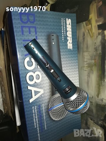 shure beta sm58s-profi microphone-внос швеицария, снимка 6 - Микрофони - 29059178