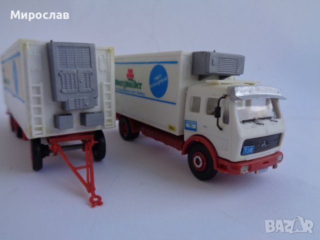 KIBRI H0 1/87 MERCEDES КАМИОН МОДЕЛ ИГРАЧКА КОЛИЧКА, снимка 3 - Колекции - 43675503