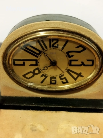Стар френски будилник, настолен часовник, снимка 8 - Антикварни и старинни предмети - 53096825
