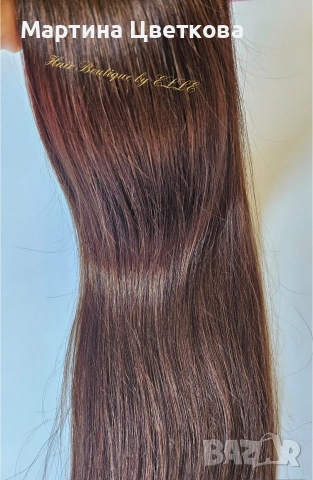 Европейска естествена коса, снимка 5 - Аксесоари за коса - 53113624