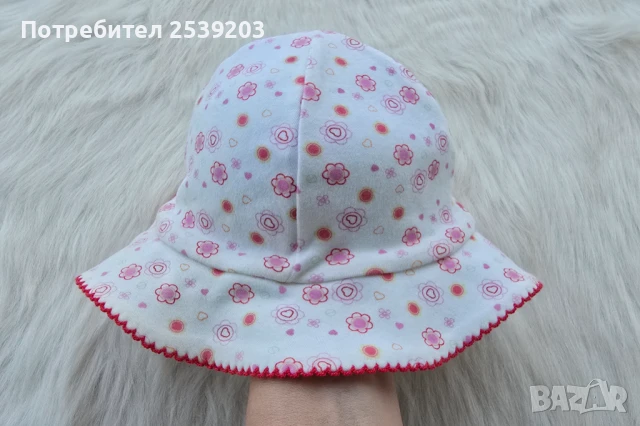 Детска шапка 9-12 месеца, снимка 2 - Бебешки шапки - 50762725