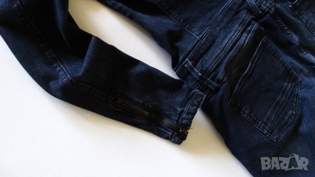 G-star Raw Lynn Zip Suit WMN 2 Dark Aged Дамски Гащеризон Size М, снимка 15 - Гащеризони - 28228894