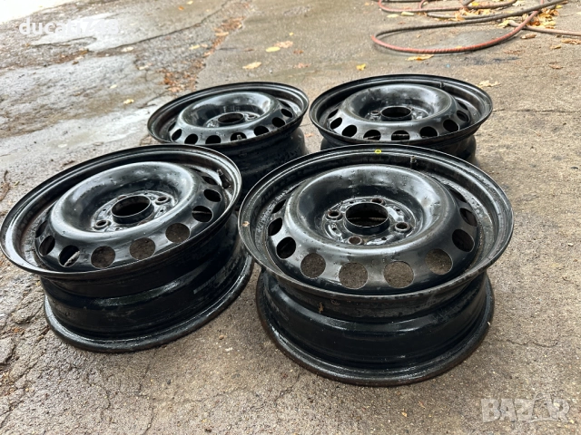 4бр. железни джанти 15" 4х114.3 - Hyundai, KIA