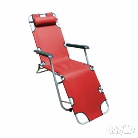 Голям Многофункционален сгъваем шезлонг-стол с възглавничка NS6012, снимка 10 - Други стоки за дома - 49892266