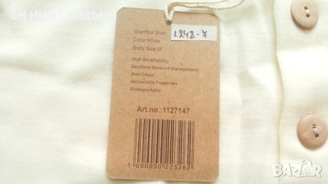 Mackenzie GRANDPA SHIRT 100% Merino Wool размер M термо блуза 100% Мерино вълна - 1691, снимка 6 - Екипировка - 52842331