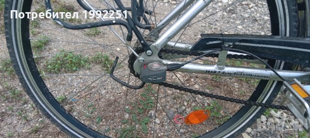 Велосипед номер 30. Street Coach. Алуминиева рамка. 50см от седалката до центъра на средното. 28 цол, снимка 15 - Велосипеди - 37837181