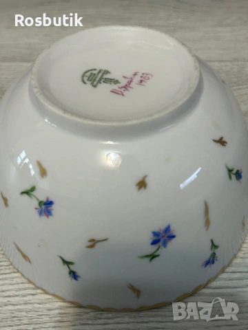 Лот от три старинни купички , снимка 2 - Чинии - 53412982