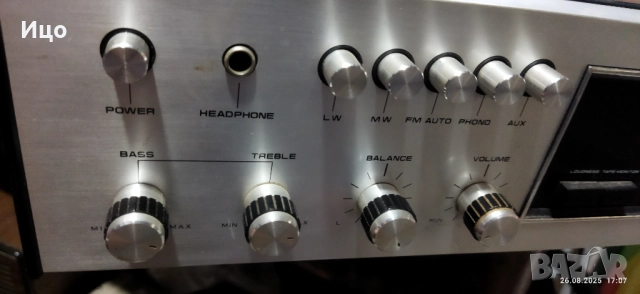 Goldstar(LG) model GSR-6100 ресивър., снимка 4 - Ресийвъри, усилватели, смесителни пултове - 51511554