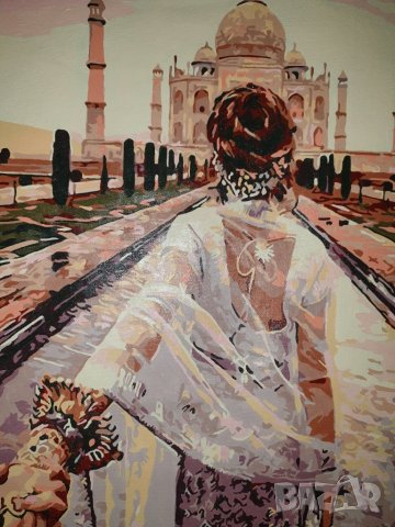 Нова картина рисувана акрил, снимка 5 - Картини - 26665458