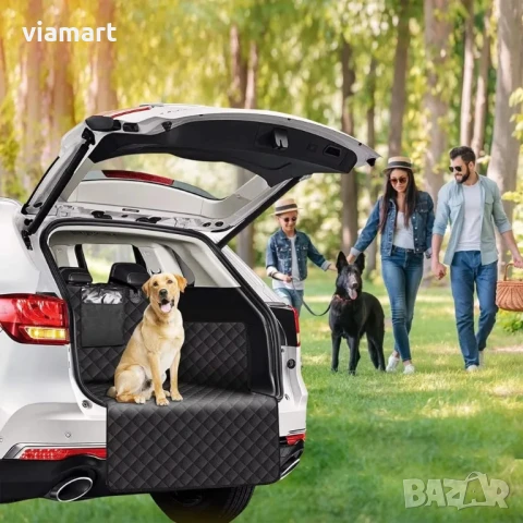 Покривало за багажник XL6 - универсална постелка за SUV и комби, подходяща за кучета, снимка 8 - Аксесоари и консумативи - 50526593