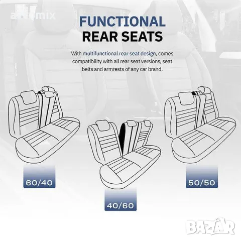 Тапицерия OTOM Комфортлайн CMF209 Черно, снимка 5 - Аксесоари и консумативи - 49854415