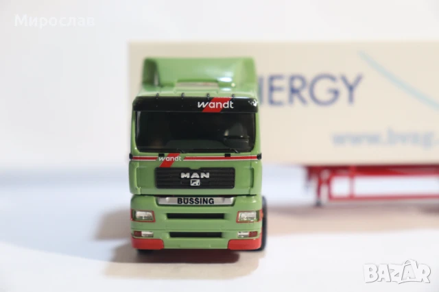 HERPA H0 1/87 MAN КАМИОН МОДЕЛ КОЛИЧКА TIR ТИР , снимка 3 - Колекции - 50593060