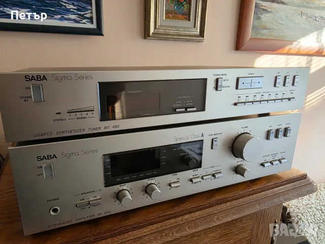 Saba MI-450 Special Class A Sigma Series, снимка 2 - Ресийвъри, усилватели, смесителни пултове - 50245619