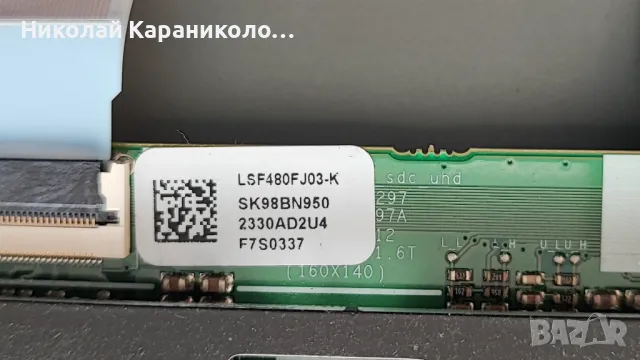 Продавам Power-BN44-00833A,Main-BN41-02356A,T.con-BN95-02330A тв SAMSUNG UE48JS8500T, снимка 12 - Телевизори - 50331096