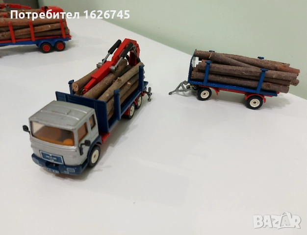 SIKU 1:55 DAF,MAN и MERCEDES-BENZ, снимка 6 - Колекции - 52903109