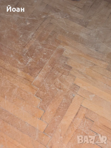 Масивен дървен паркет „рибена кост“ около 32 кв.м – София, снимка 7 - Декорация за дома - 53288713