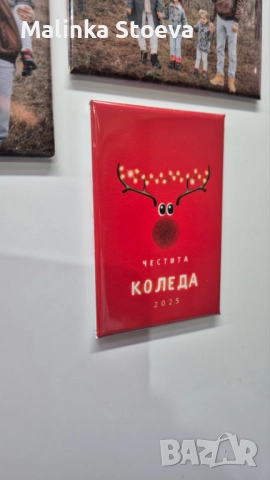 Магнити с Коледен дизайн, снимка 2 - Коледни подаръци - 52774308