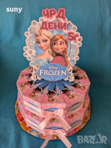 Картонена торта Блуи и Бинго, снимка 18 - Други - 42125219