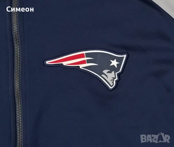 Nike NFL New England Patriots Jacket оригинално яке горнище XL Найк, снимка 4 - Спортни дрехи, екипи - 39893041